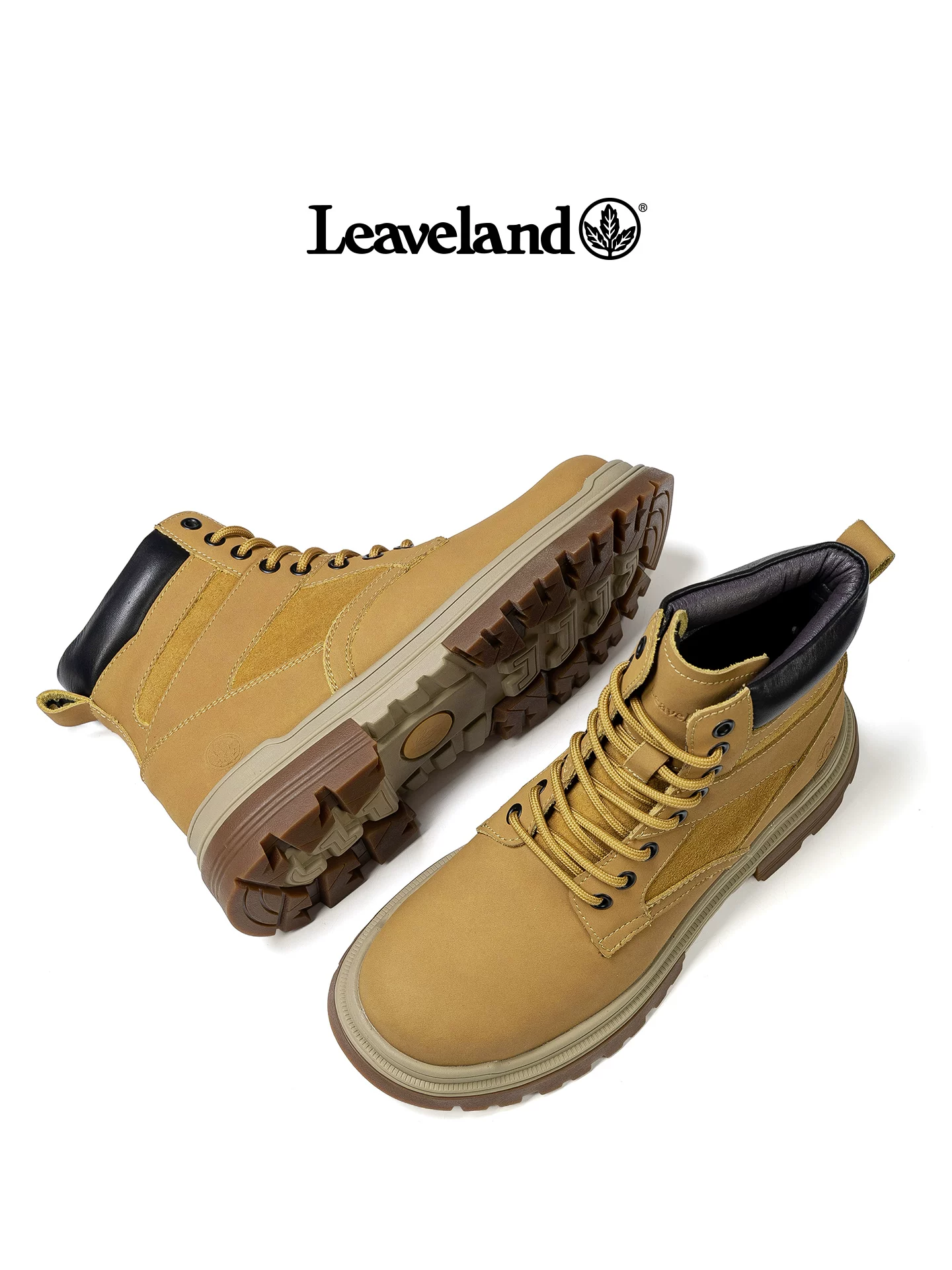 Giày nam Maple Leaf Giày bốt cổ điển màu vàng Giày nam mùa thu/đông 2025 Giày bốt Martin mới dành cho nữ Giày đi làm ngoài trời Giày tăng chiều cao Giày bốt thời thượng