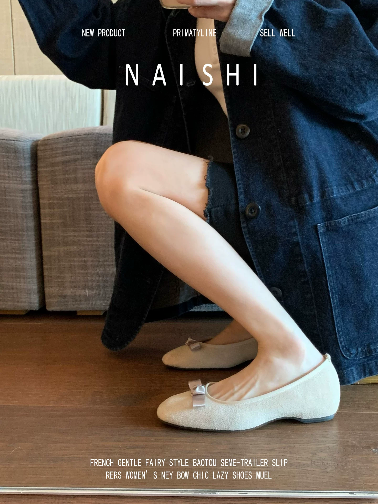 Phiên bản da cừu! Giày lười kiểu Chanel, giày Mary Jane kiểu Chanel, giày lười nhẹ nhàng và thanh lịch.