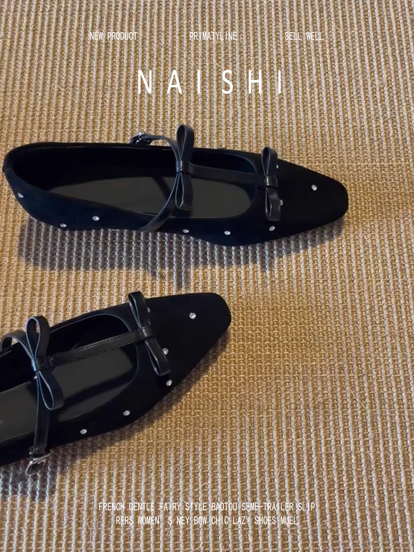 Phiên bản da cừu! Giày đơn tăng chiều cao kiểu quý tộc Pháp với nơ, quai chữ T và đính đá, kiểu giày Mary Jane của Chanel dành cho nữ.