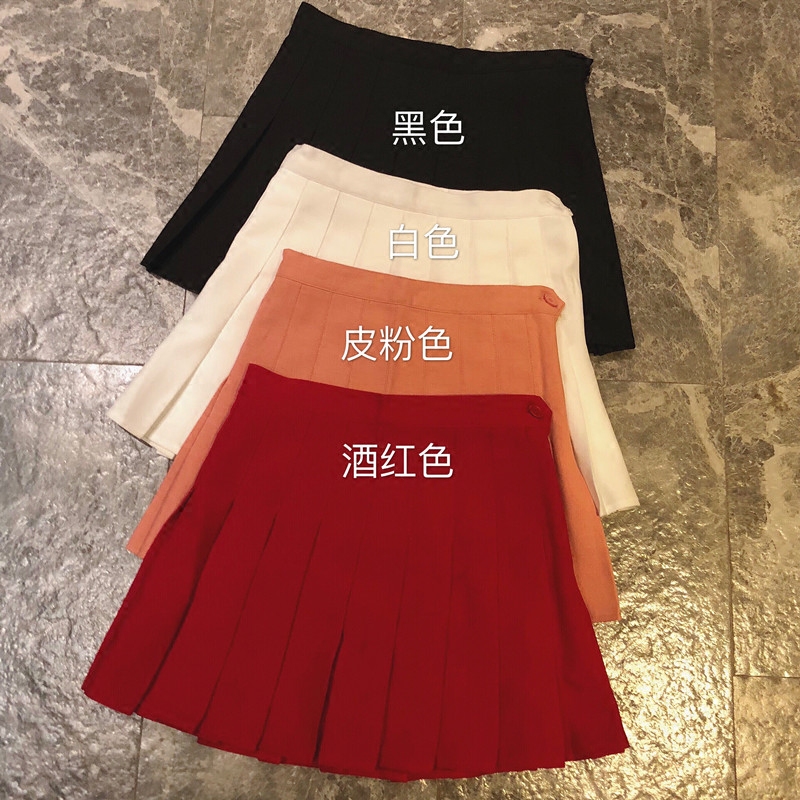 YoungGirlDay Mizuhara Kiko váy tennis xếp ly dệt cao cấp phong cách retro có quần short an toàn