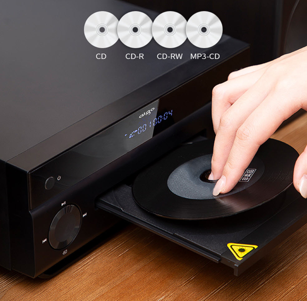 Dàn âm thanh mini bluetooth đọc CD FM Aigo T82