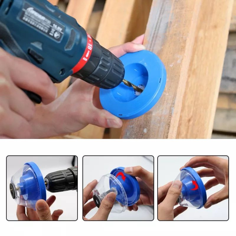 Dụng Cụ Hứng Bụi Máy Khoan Sạch Sẽ Tiện Lợi