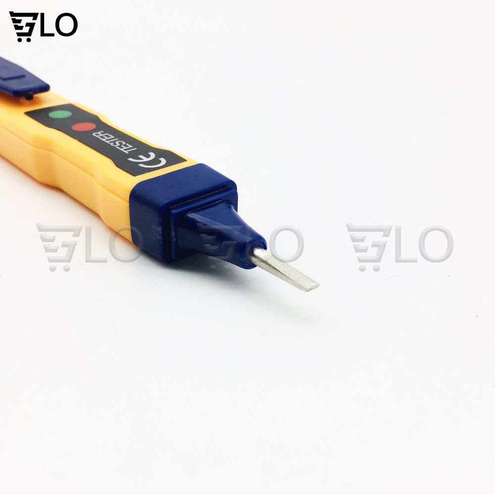 Bút Thử Điện Âm Tường Xuyên Tường Kèm 2 Viên Pin