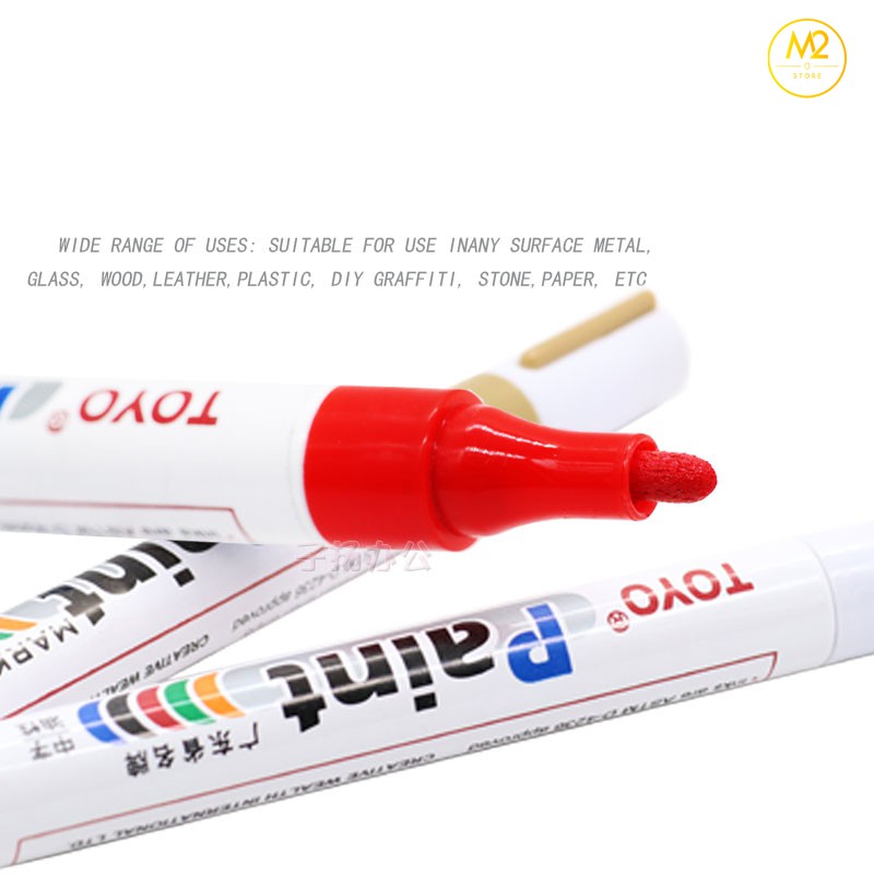 Bút Sơn Repaint Tẩy Trắng, Làm Mới, Phục Hồi Giày, Vẽ Lốp Xe, Che Vết Nứt Đồ Nhựa, Gốm Sứ Siêu Tốc MAKER PAINT TOYO