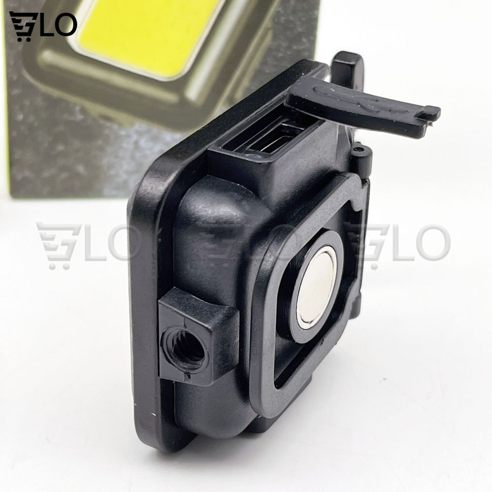 Móc Chìa Khoá Đèn Pin Đèn Led COB Mini Nam Châm Đa Năng Bỏ Túi Tiện Dụng Mang Theo Du Lịch Dã Ngoại