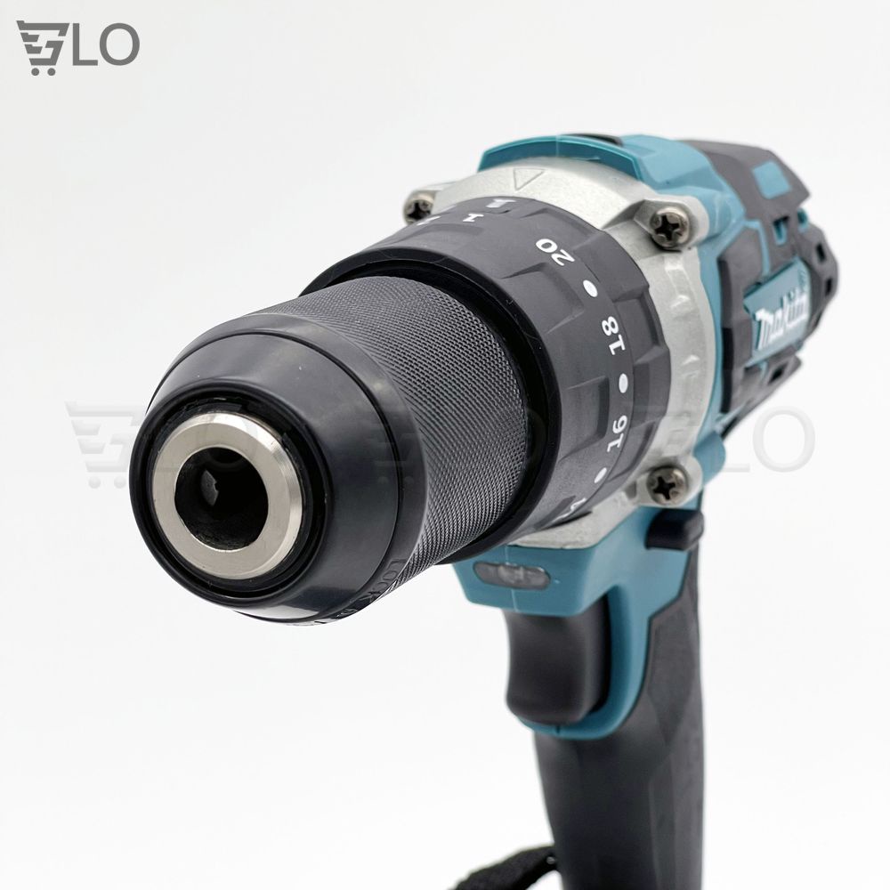 Máy Khoan Pin 199v Makita 3 Chức Năng Có Búa, Động Cơ Không Chổi Than