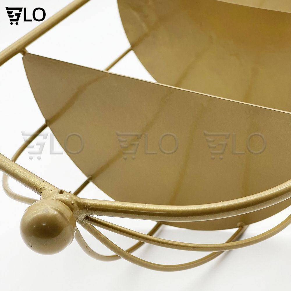 Kệ Mỹ Phẩm Lồng Chim 3 Tầng Decor Sang Chảnh Kích Thước 40x20cm