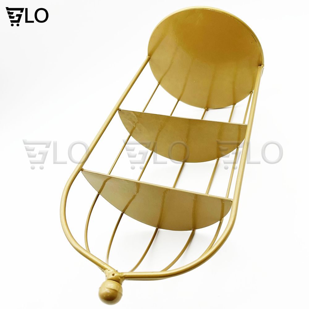 Kệ Mỹ Phẩm Lồng Chim 3 Tầng Decor Sang Chảnh Kích Thước 40x20cm