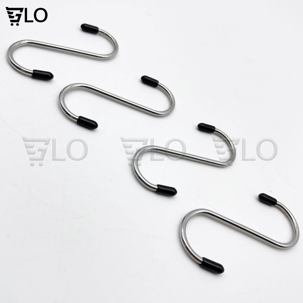 Combo 4 móc hình chữ S inox tiện dụng