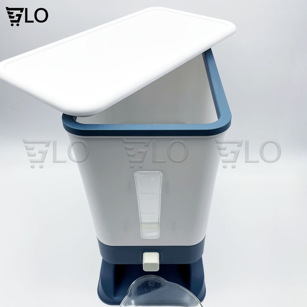 Thùng Đựng Gạo Thông Minh 12kg Kèm Cốc Đong