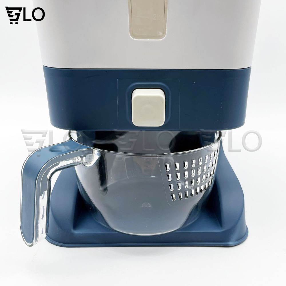 Thùng Đựng Gạo Thông Minh 12kg Kèm Cốc Đong