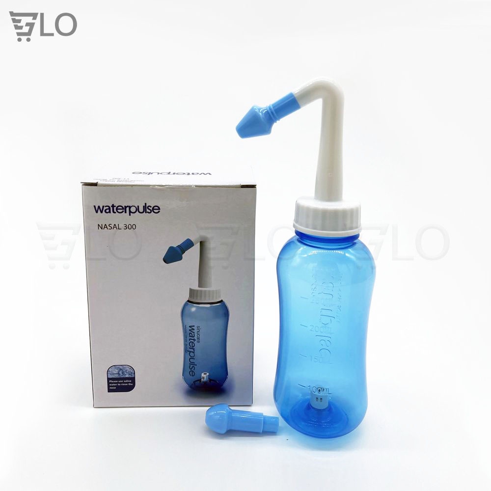 Bình Rửa Mũi Water Pulse Giúp Làm Sạch Khoang Mũi, Loại Bỏ Bụi Bẩn, Phấn Hoa, Trị Viêm Xoang