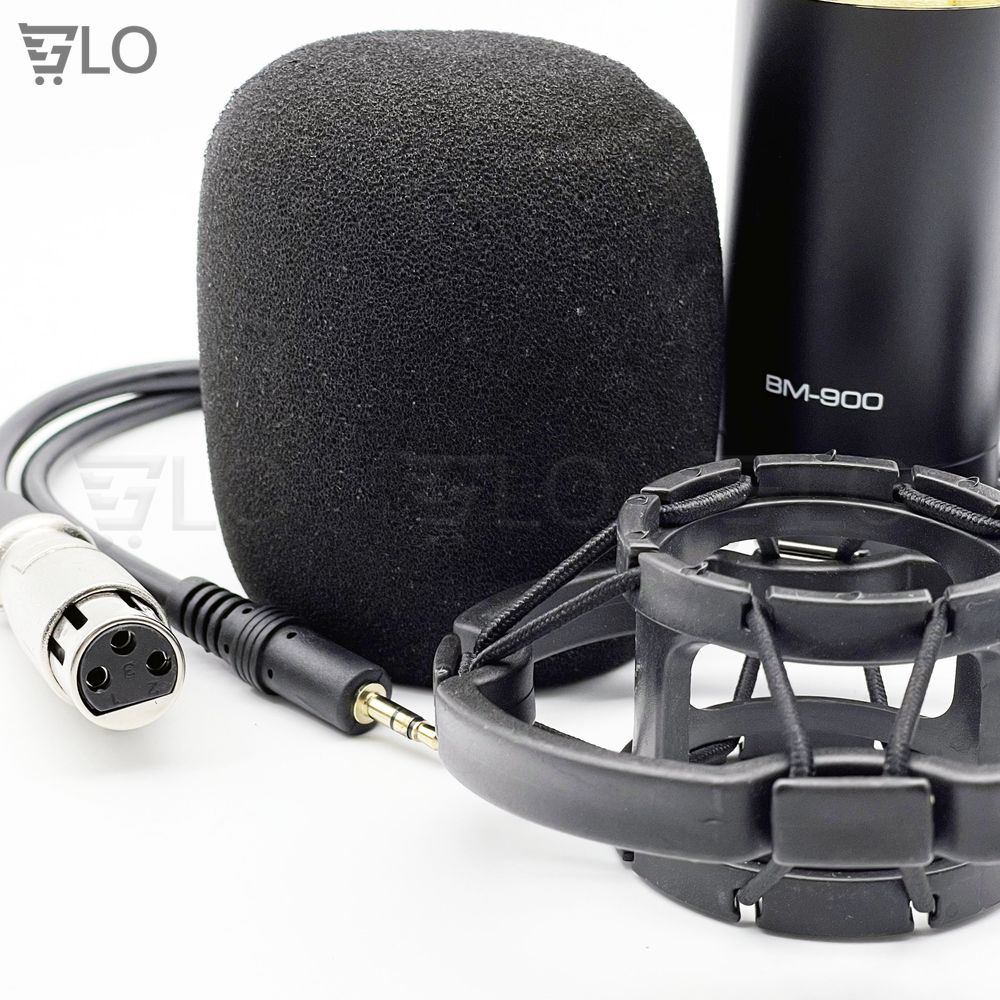 Bộ Micro Thu Âm Livestream BM-900 Cao Cấp