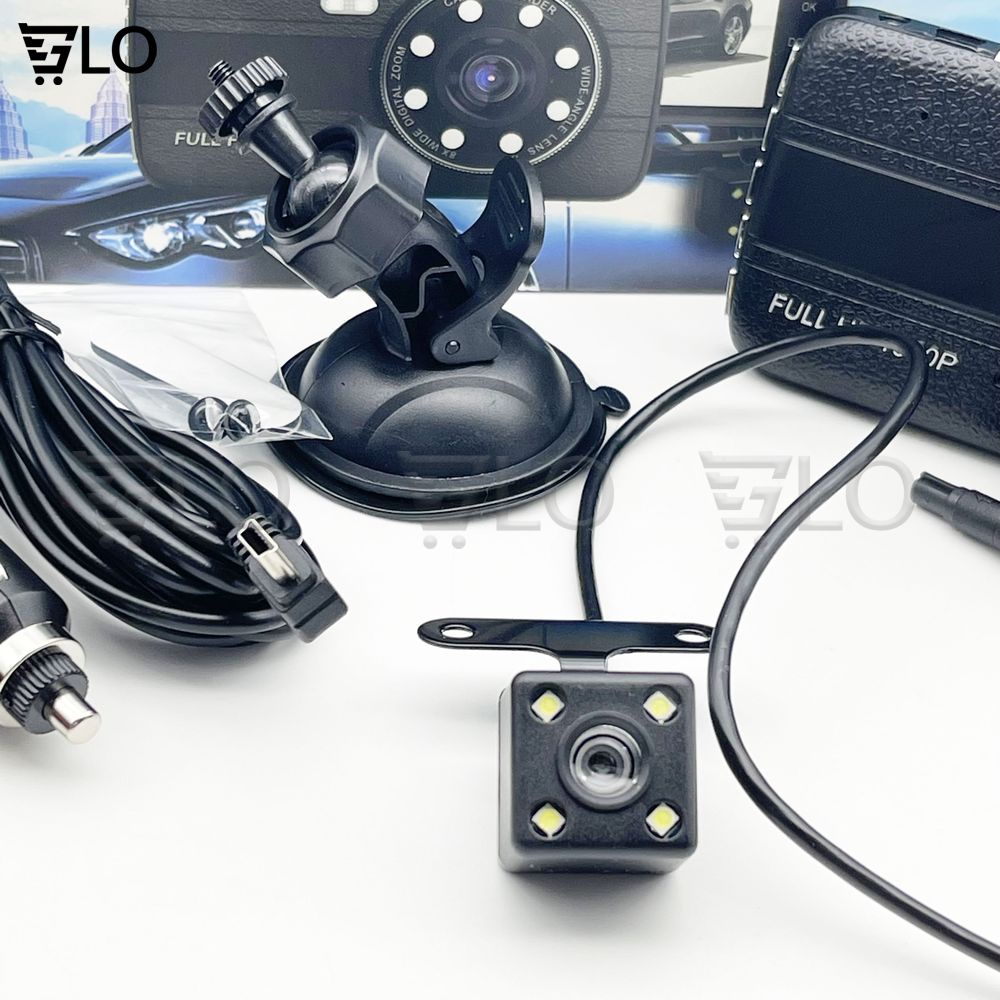 Camera Hành Trình X004 Full HD 1080p, 2 Camera Trước Và Sau