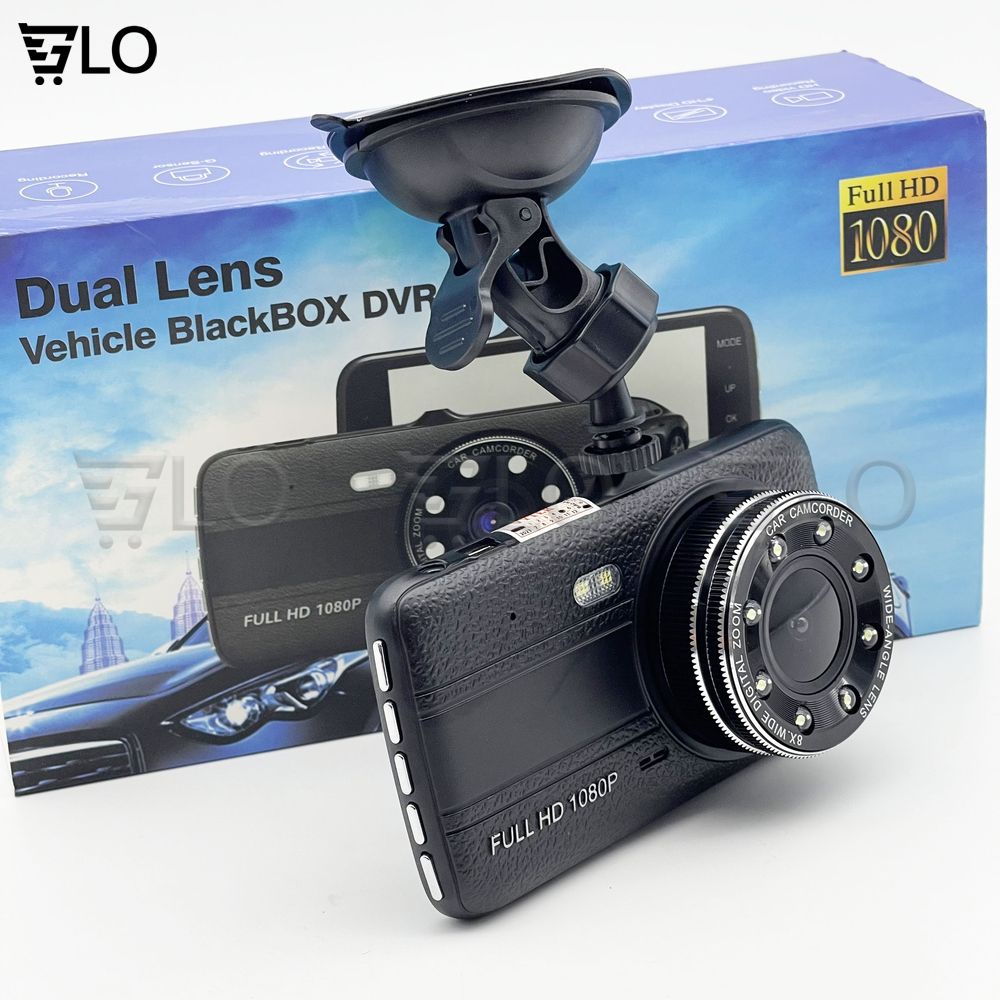 Camera Hành Trình X004 Full HD 1080p, 2 Camera Trước Và Sau