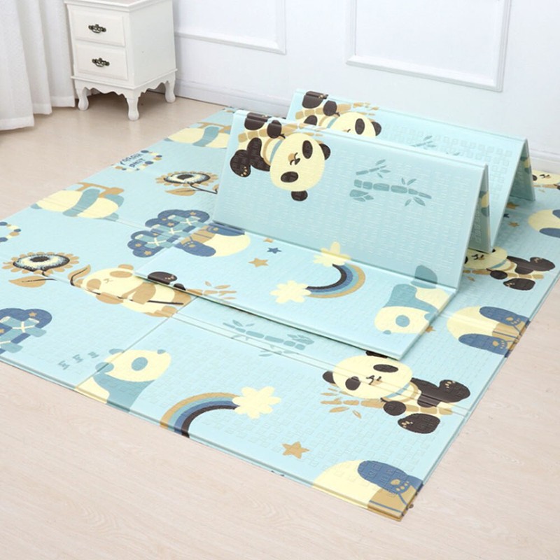 Thảm 2 Mặt Xpe Hàn Quốc Chống Va Đập Cho Bé(Kích Thước 2x1.8m ) Dày 8Ly