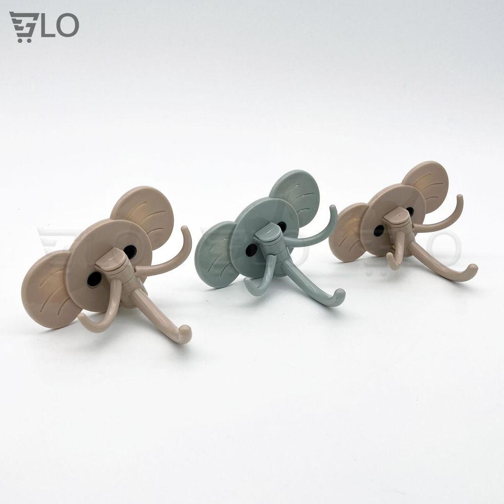 Móc Treo Đồ Hình Voi Tiện Dụng