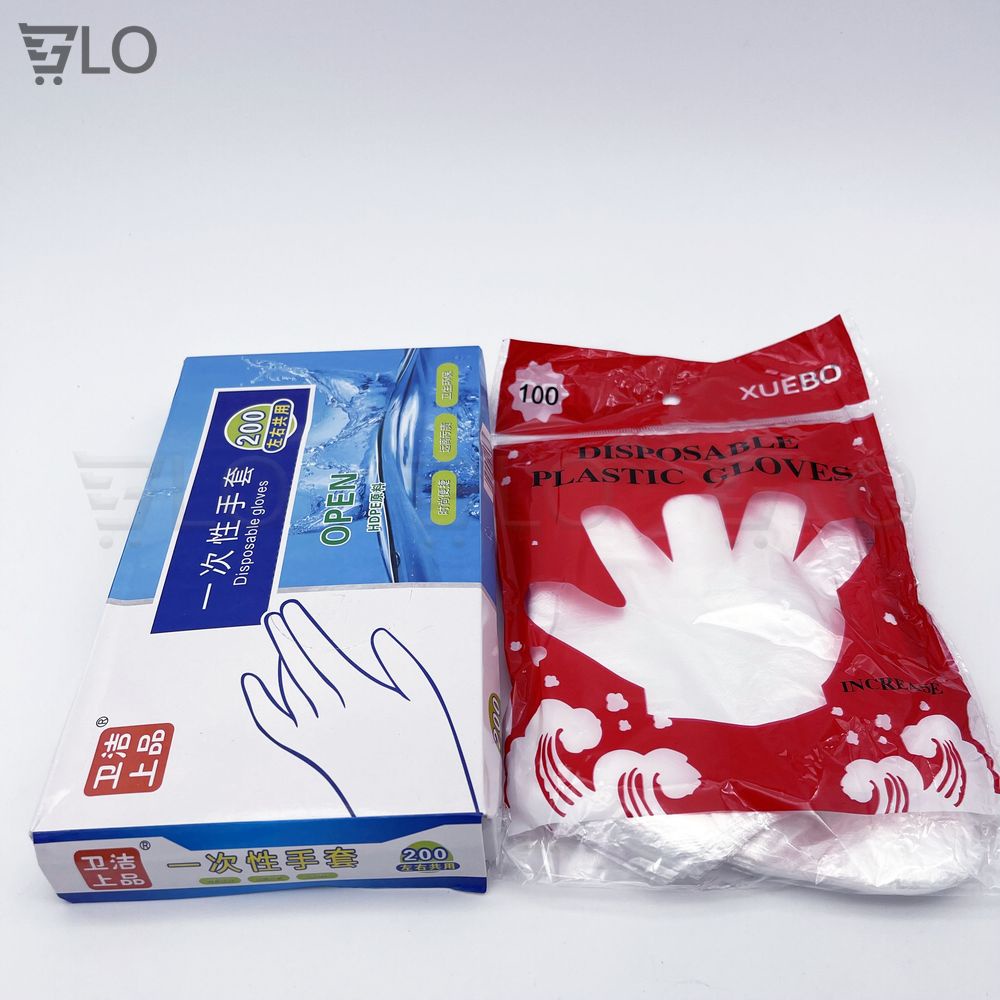 Bao Tay Nilon Dùng 1 Lần(Combo 100/200 Cái)