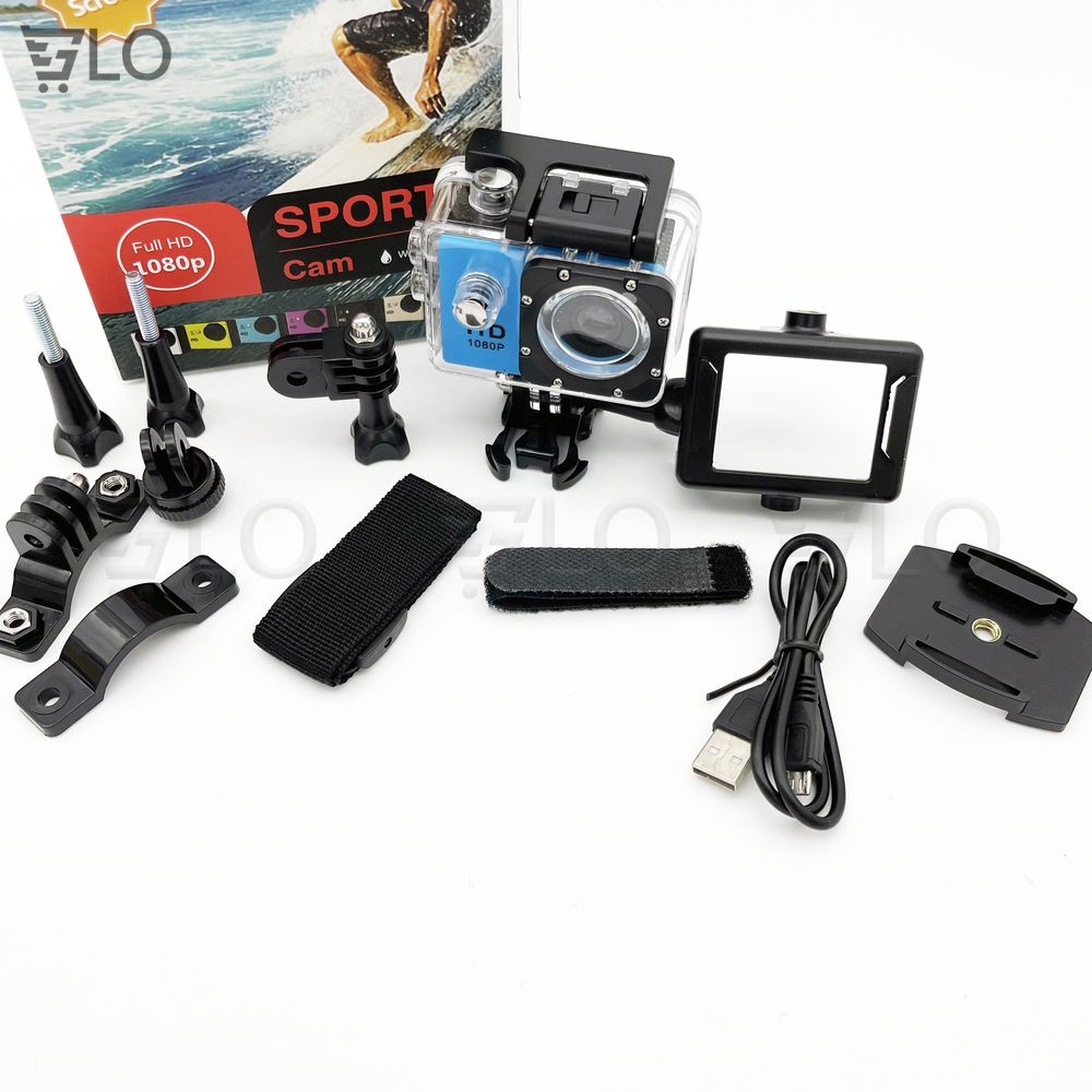 Camera Hành Trình Xe Máy Giá Rẻ Ngoài Trời Chống Nước Quay Phim Độ Nét Cao A9 SJ4000