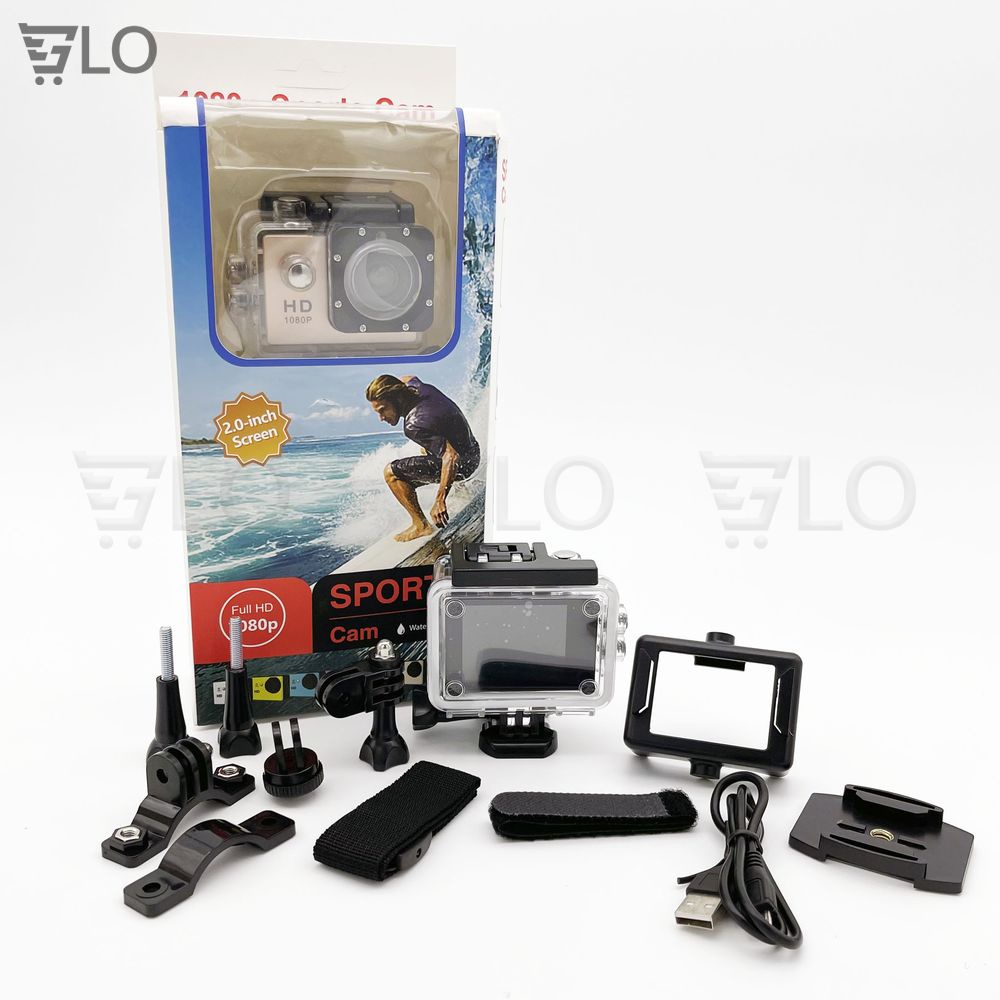 Camera Hành Trình Xe Máy Giá Rẻ Ngoài Trời Chống Nước Quay Phim Độ Nét Cao A9 SJ4000