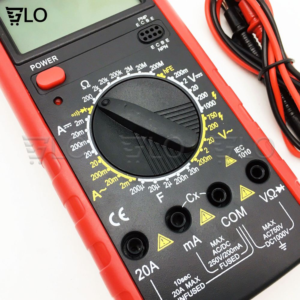 Đồng Hồ Đo Điện Vạn Năng Kỹ Thuật Số Dt-9205a, Digital Multimeter