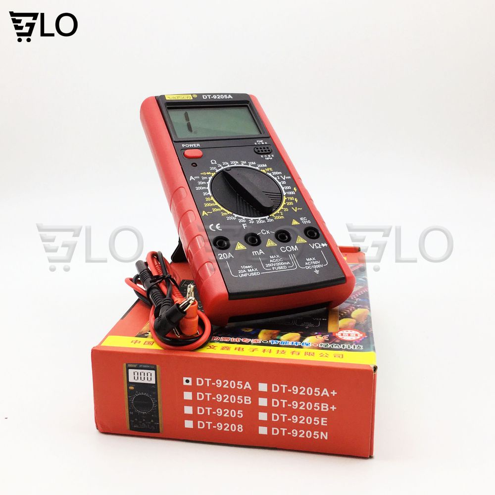Đồng Hồ Đo Điện Vạn Năng Kỹ Thuật Số Dt-9205a, Digital Multimeter