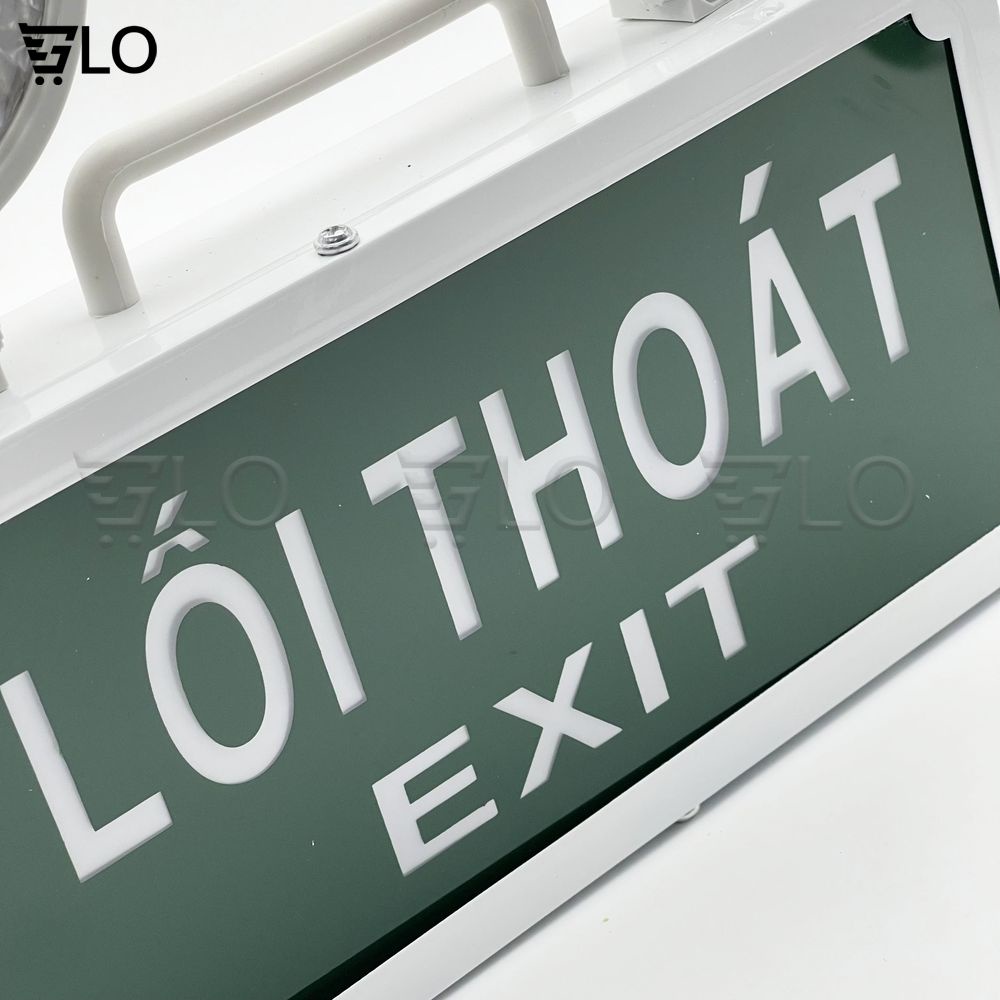 Đèn Sự Cố Khẩn Cấp Chiếu Sáng Kết Hợp Biển Chỉ Dẫn Thoát Nạn Exit