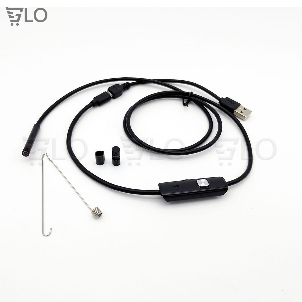 Camera Nội Soi Chống Nước(IP67) Siêu Nhỏ 5.5-8mm Dài 1-10m Cho Máy Tính Và Điện Thoại Cổng Micro USB Hoặc Type C
