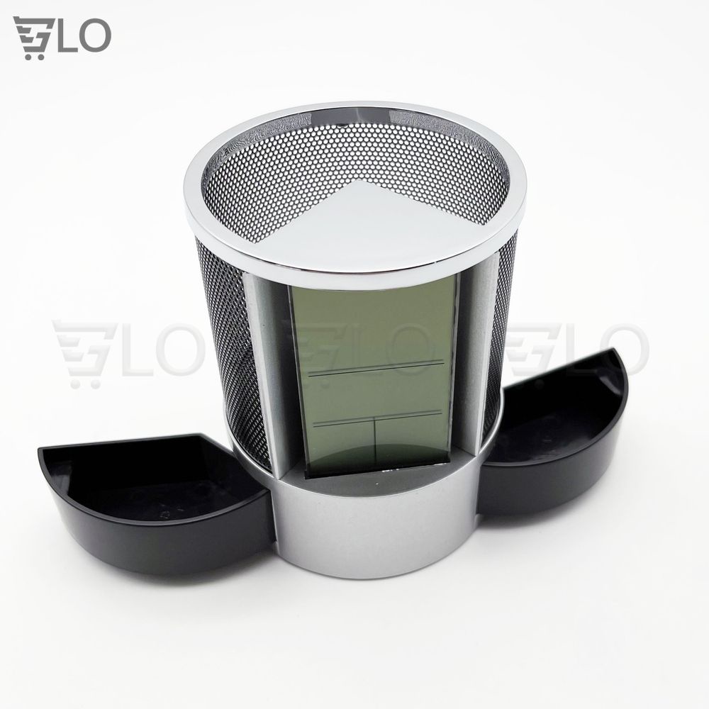 Hộp Đựng Bút Có Đồng Hồ Tiện Lợi