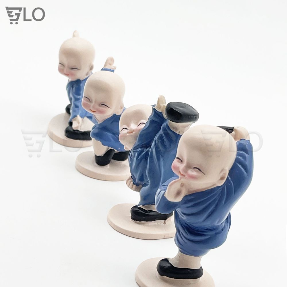 Combo 4 Chú Tiểu Đánh Võ