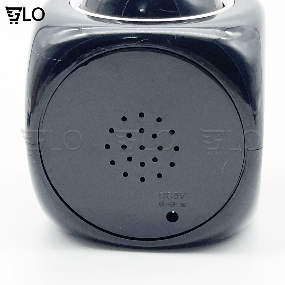 Đồng Hồ Báo Thức Hiển Thị Giờ, Nhiệt Độ Có Giọng Nói, Tích Hợp Đèn Led Chiếu Lên Tường Độc Đáo