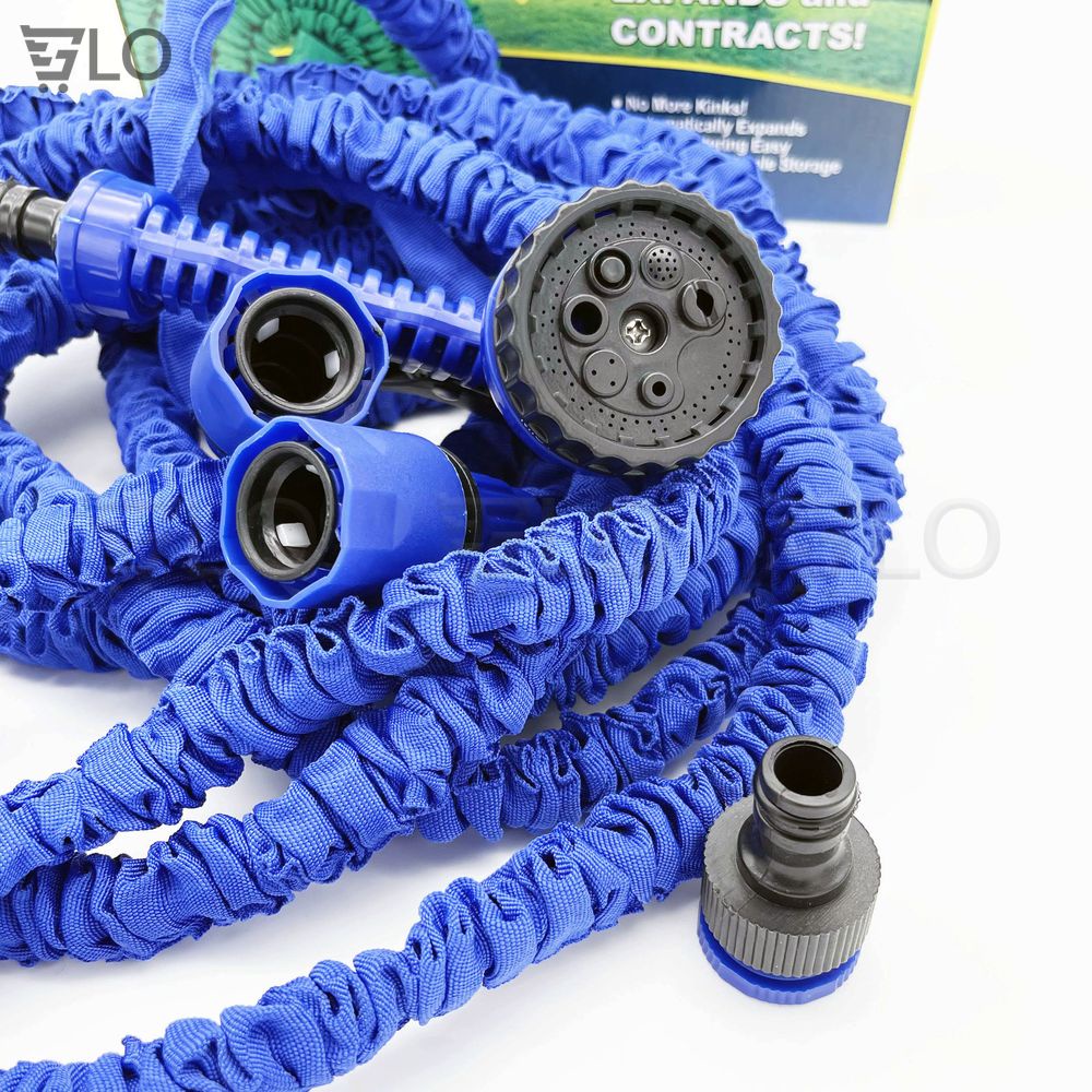 Vòi Xịt Giãn Nở 15/30m Tưới Cây, Rửa Xe Thông Minh Magic Hose