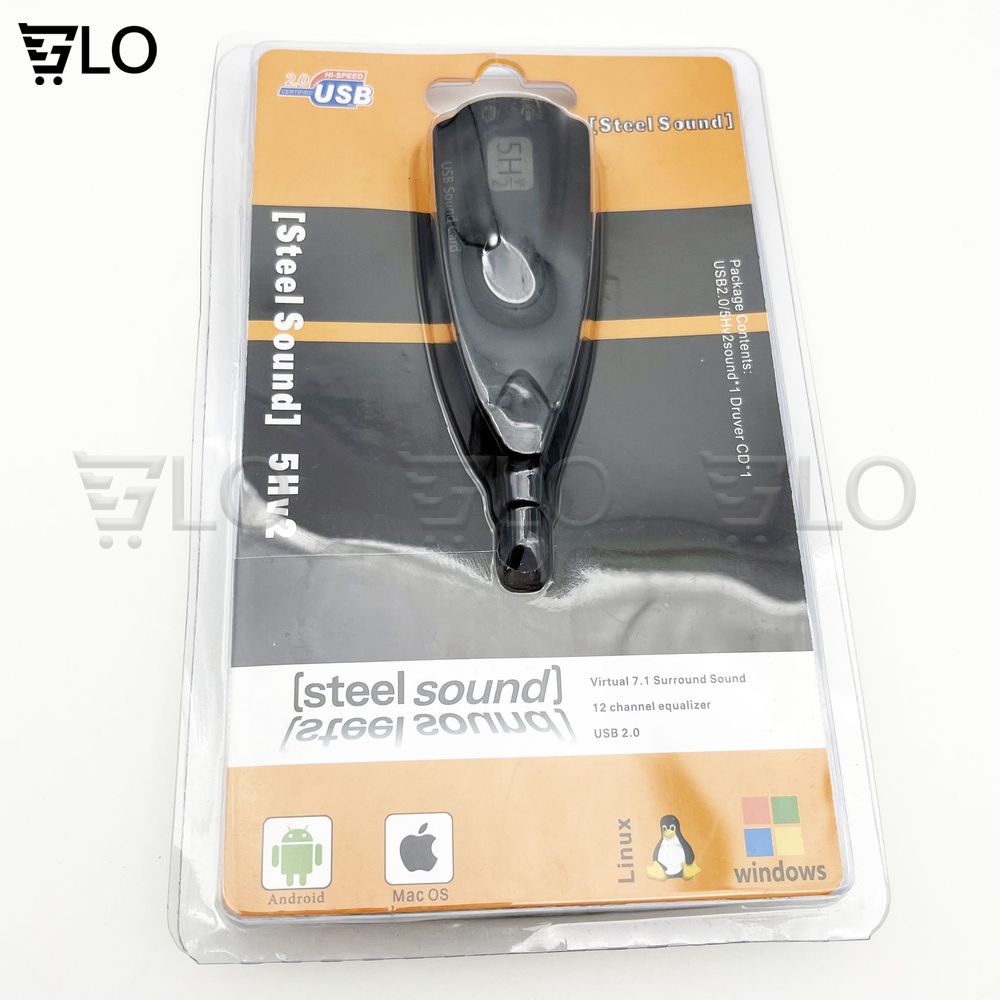 USB Sound Card Cao Cấp 5Hv2 7.1