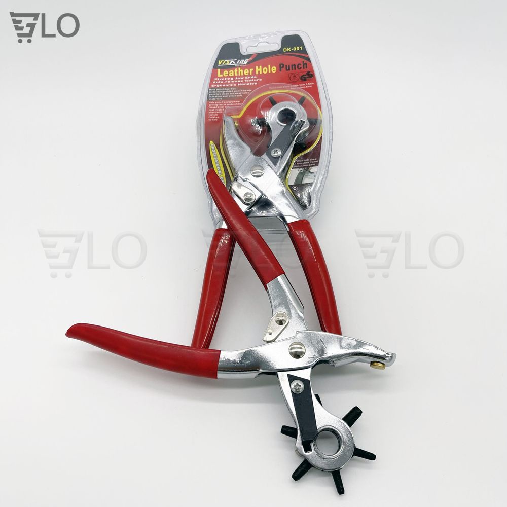 Kềm VISKING DK-001 Bấm Lỗ Thắt Lưng, Dây Nịt, Dây Đồng Hồ Leather Hole Punch