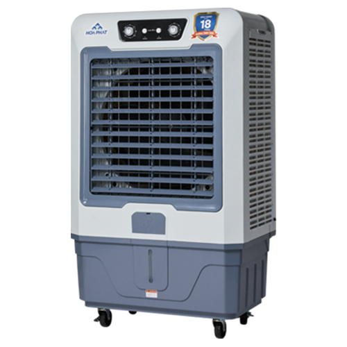 Quạt điều hòa không khí Hòa Phát HPCF1-072 có bánh xe dễ di chuyển, phù hợp nơi có diện tích 50-60m²