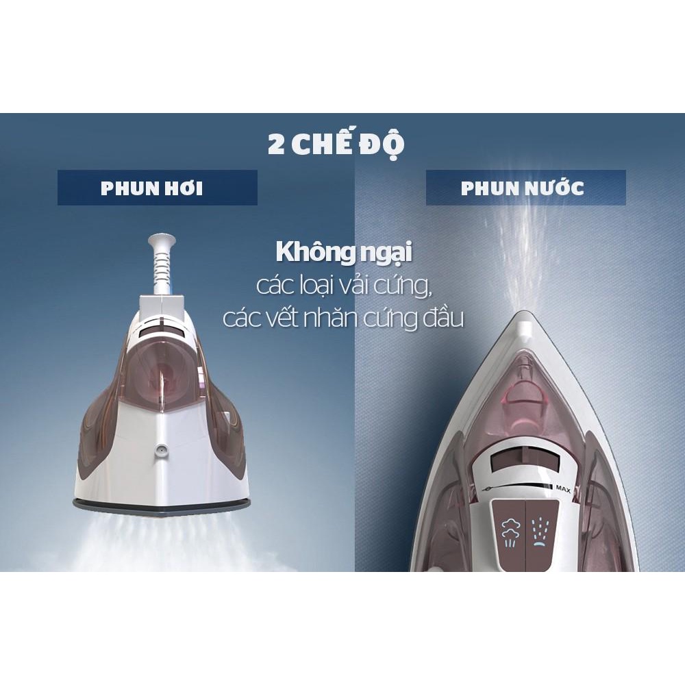 Bàn ủi hơi nước Sunhouse SHD2066 - Hàng Bếp 3B - Sản phẩm chính hãng, bảo hành toàn quốc