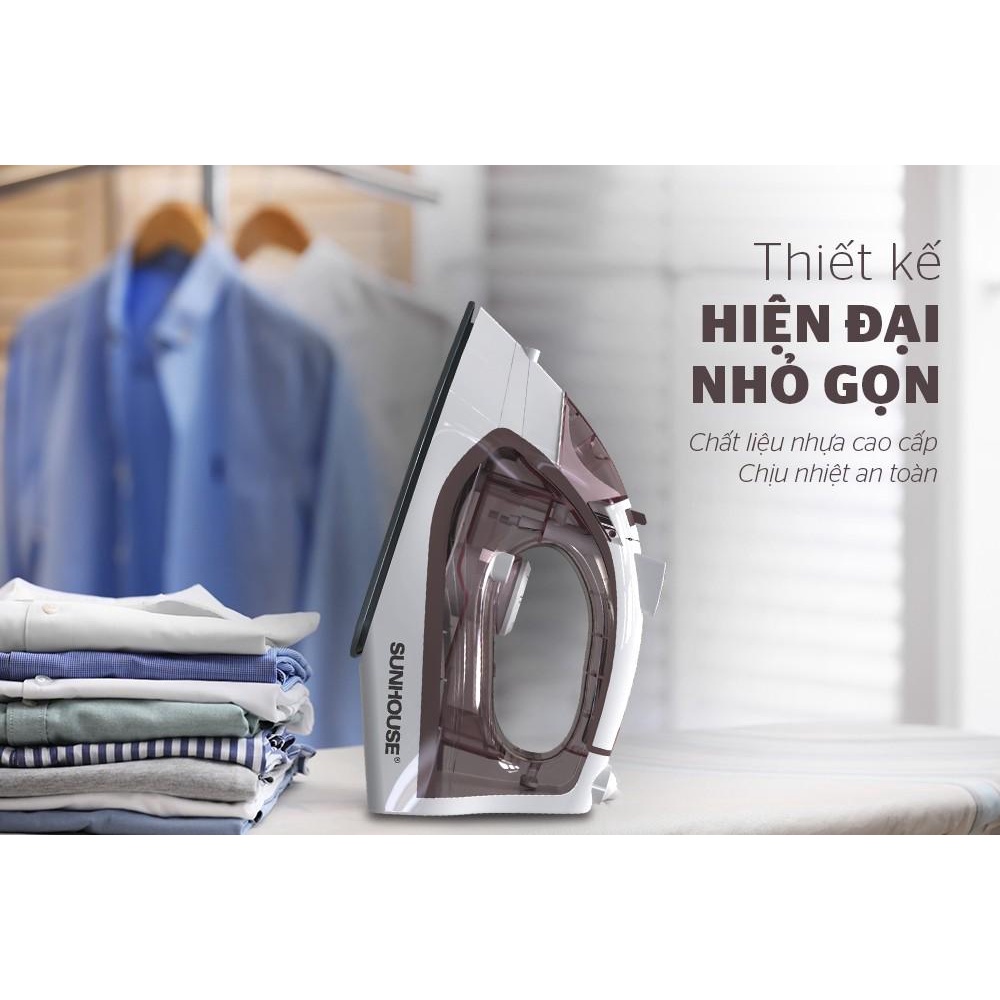 Bàn ủi hơi nước Sunhouse SHD2066 - Hàng Bếp 3B - Sản phẩm chính hãng, bảo hành toàn quốc