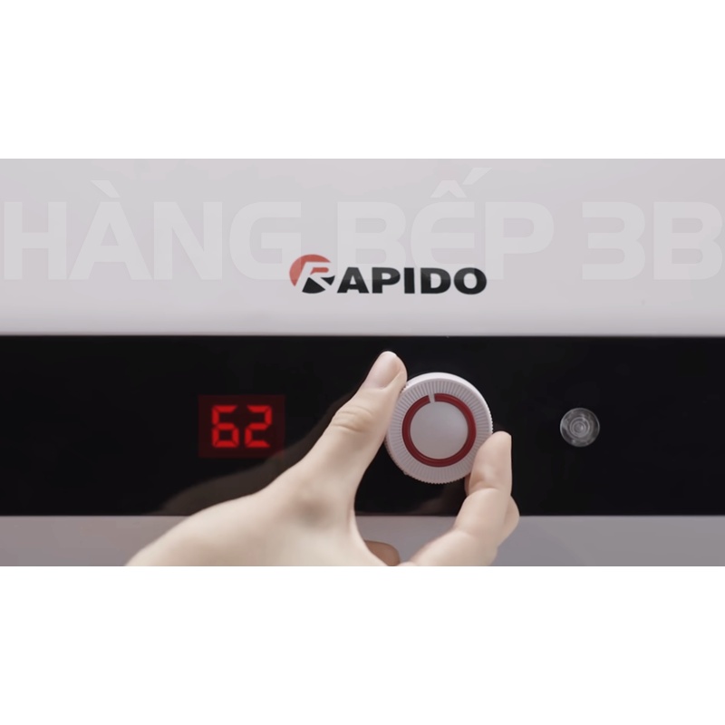 Máy nước nóng gián tiếp Rapido Greta GD 15 lít/20 lít/30 lít - Hiển thị nhiệt độ - Sản phẩm mới