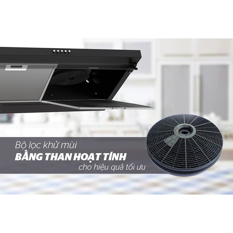 Máy hút mùi Sunhouse SHB6118I/SHB6118B độ ồn thấp - Hàng Bếp 3B