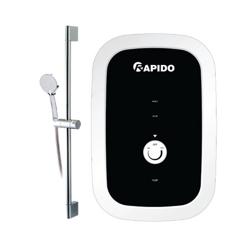 Máy nước nóng trực tiếp Rapido Stern RIG-SP 4.5 - Bơm tăng áp - An toàn đa cấp độ - Hàng Bếp 3B
