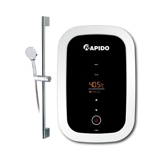 Máy nước nóng trực tiếp Rapido Stern RIG-DP 4.5 - Kèm vòi sen cao cấp - Hàng Bếp 3B