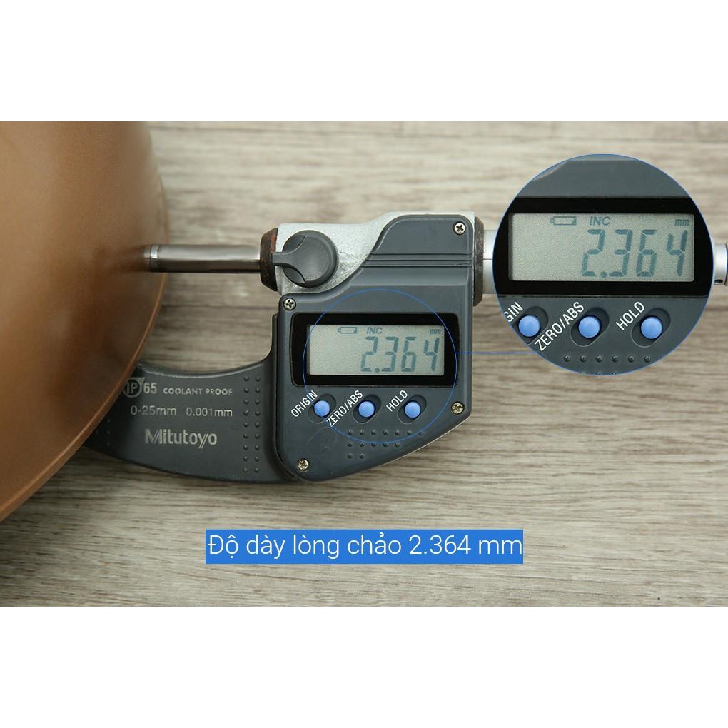 Chảo sâu lòng Visions VS-WP24-AB/JP (24cm) và VS-WP28-AB/JP (28cm) - DÙNG ĐƯỢC BẾP TỪ - Hàng Bếp 3B