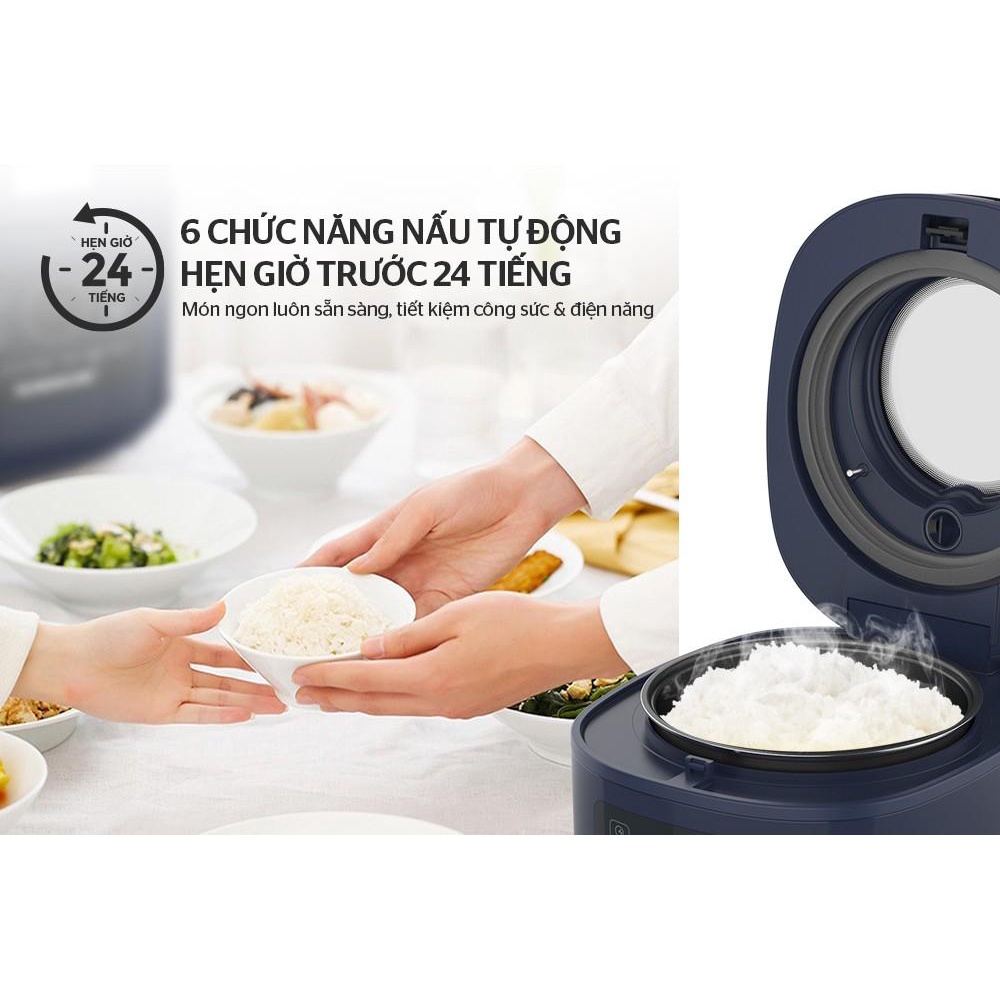 Nồi cơm điện tử Sunhouse 1.0 lít SHD8802 - Hàng Bếp 3B - Sản phẩm chính hãng