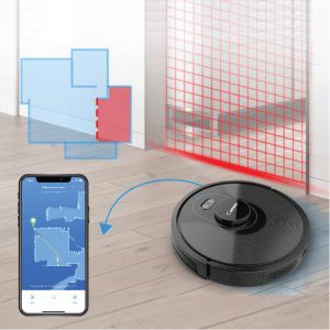 Robot hút bụi và lau nhà Rapido R8S (Đức chính hãng)