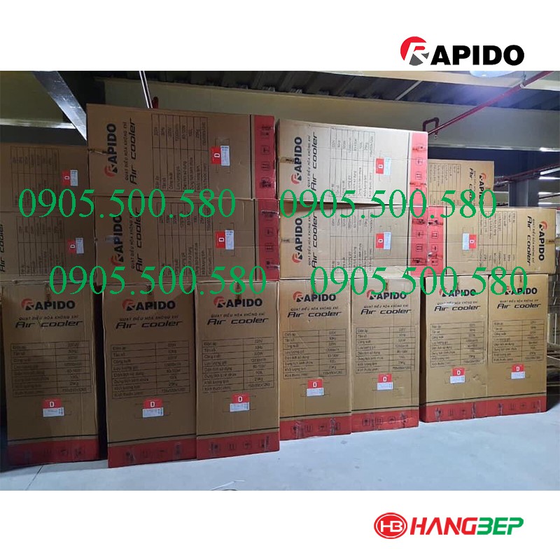 Quạt điều hòa không khí Rapido Turbo 9000D/9000M