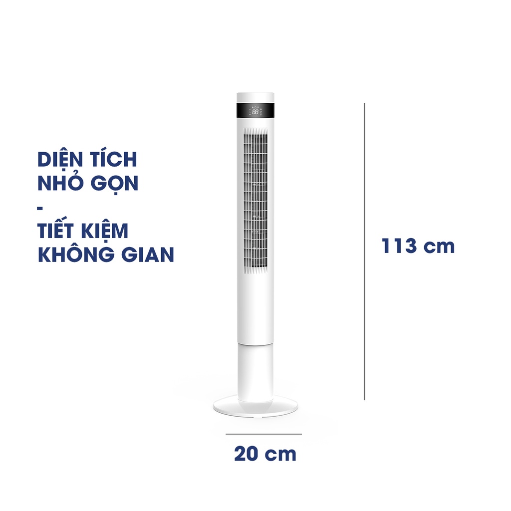 Quạt tháp Panworld PW-8207 - Bảo hành chính hãng 24 tháng, miễn phí giao hàng tphcm