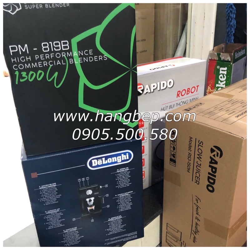 Máy xay sinh tố công nghiệp Promix PM-819B - Xay đá khỏe - Bảo hành chính hãng 3 năm.