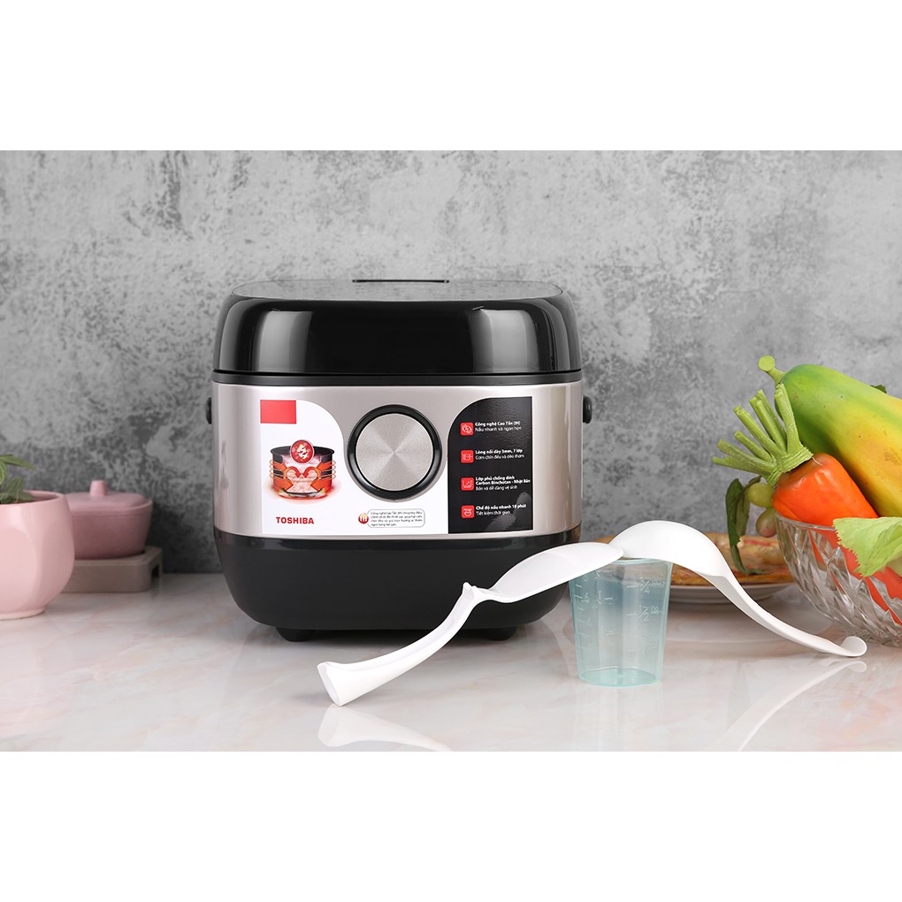 Nồi cơm điện tử cao tần cảm ứng Toshiba 1.8 lít RC-18IX1PV [MIỄN PHÍ GIAO HÀNG TPHCM]