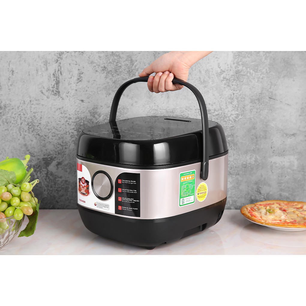 Nồi cơm điện tử cao tần cảm ứng Toshiba 1.8 lít RC-18IX1PV [MIỄN PHÍ GIAO HÀNG TPHCM]