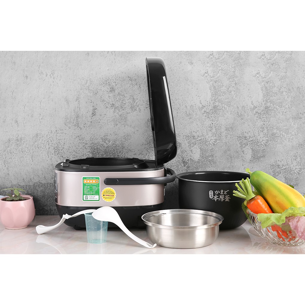 Nồi cơm điện tử cao tần cảm ứng Toshiba 1.8 lít RC-18IX1PV [MIỄN PHÍ GIAO HÀNG TPHCM]